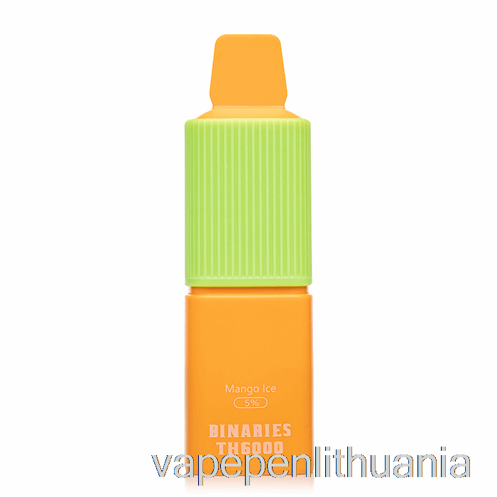 Horizon Binaries Th6000 Vienkartinis Mango Ledo Vape Skystis